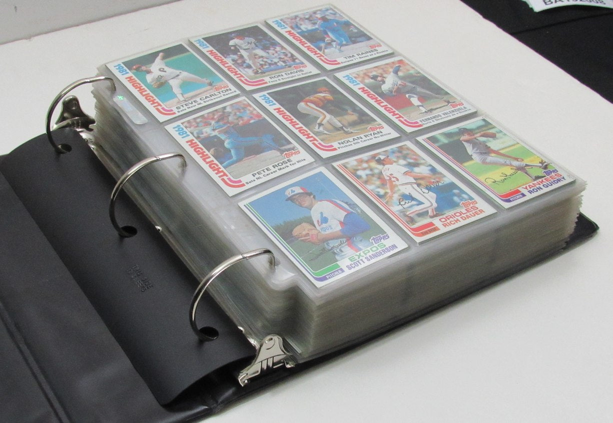 1982 Topps Complete Baseball Set (792) In Binder w/Pages Ripken RC 192008