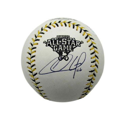 Chase Utley Autographed 2006 All-Star Game Baseball Phillies JSA 177563