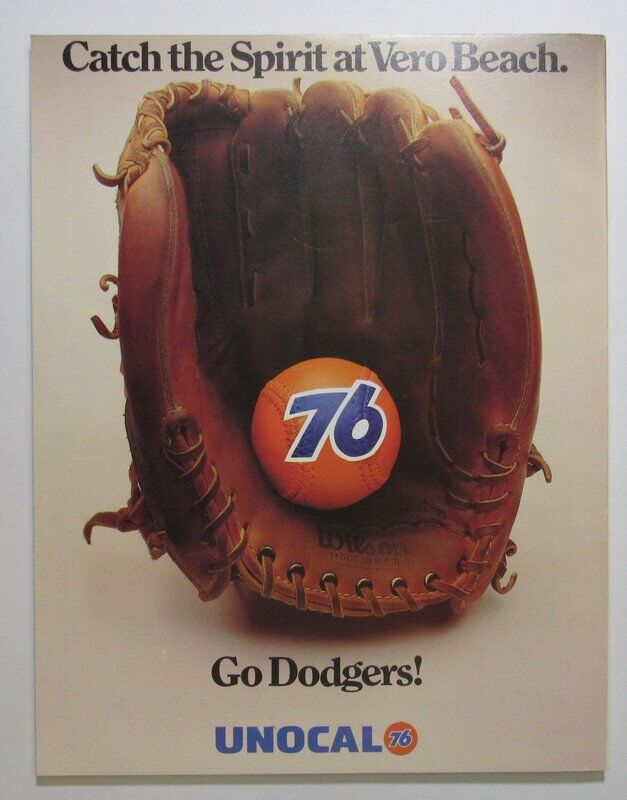 1986 Los Angeles Dodgers Multi Signed Spring Training Program incl. Russell