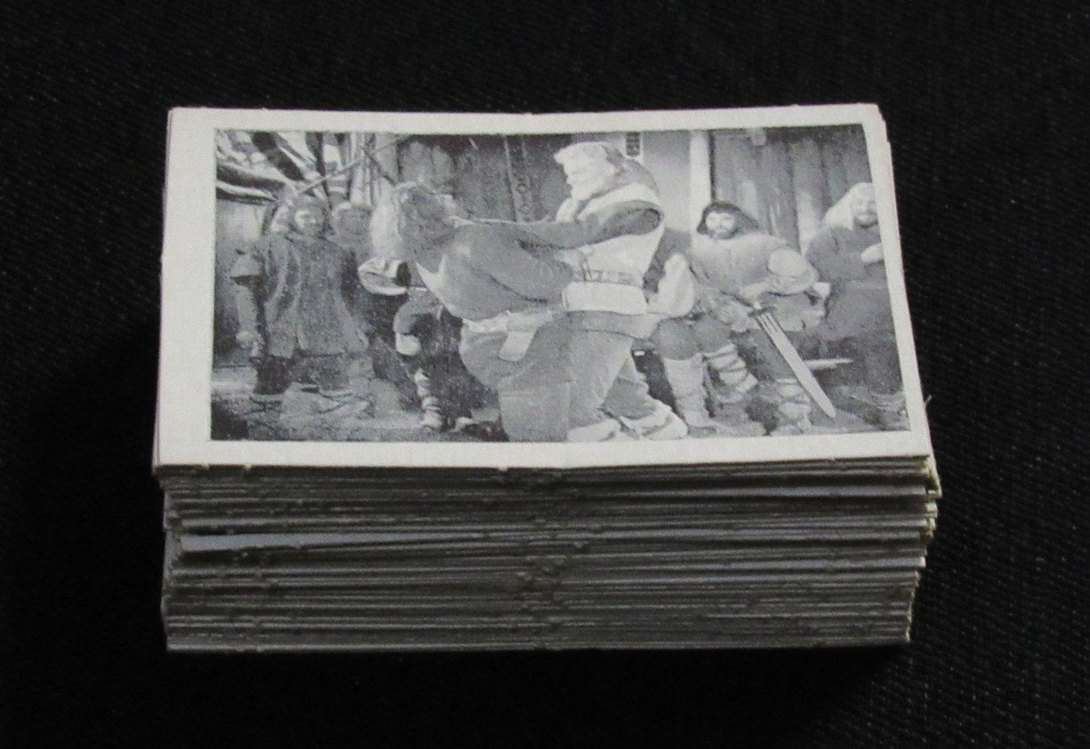 1960 Tales of the Vikings Complete Card Set (66) United Artists TV Show 189350