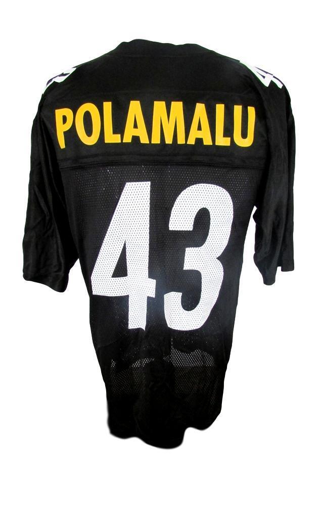 Troy Polamalu Pittsburgh Steelers UN Signed Reebok Jersey NWT Size Medium