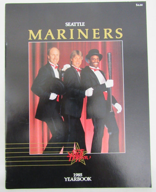 1985 Official Seattle Mariners Team Yearbook 135146