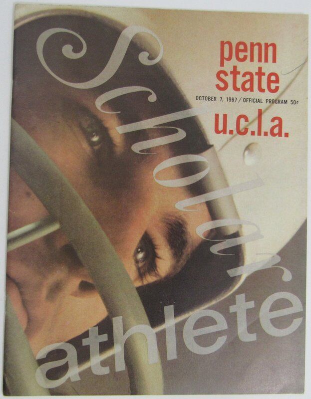 1967 Penn State Nittany Lions vs. U.C.L.A. Football Program 137850