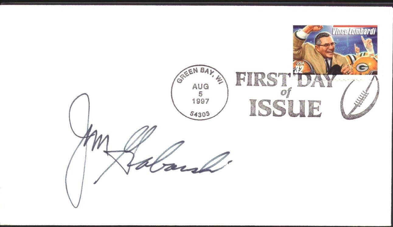 Jim Grabowski Signed 1997 FDC First Day Cover Green Bay Packers 151470
