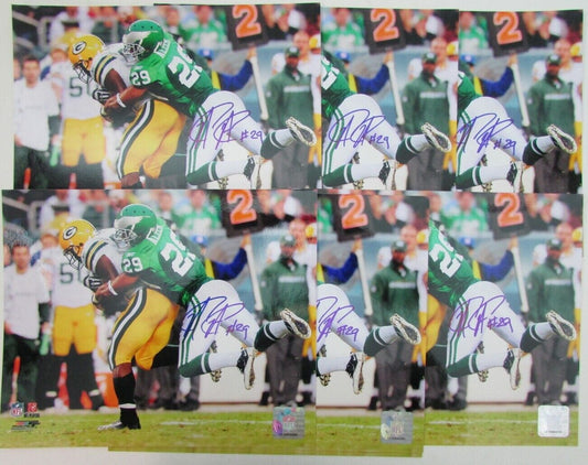 Lot of 7 Nate Allen Philadelphia Eagles Signed 8x10 Photo  NFL Holo 157575