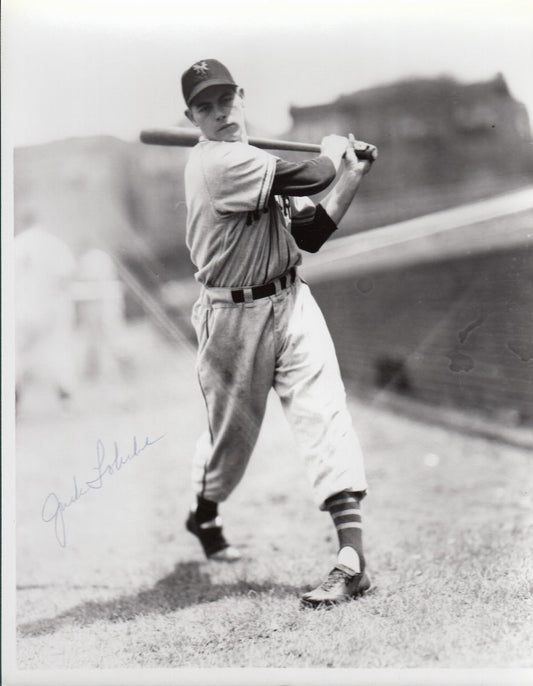 Jack Lohrke Signed/Autographed Giants 8X10 Photo 128636