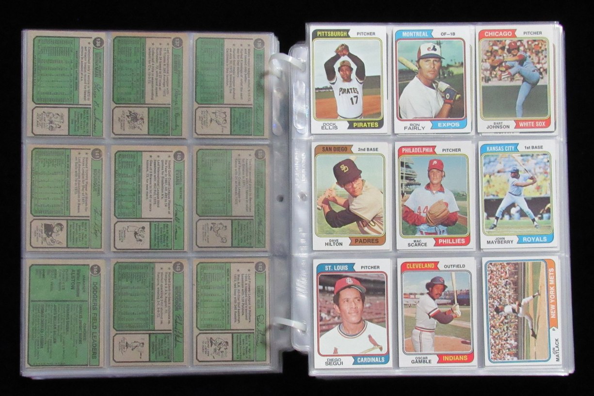 1974 TOPPS Baseball Complete Set +Traded & Team Checklist Set Winfield RC 189318