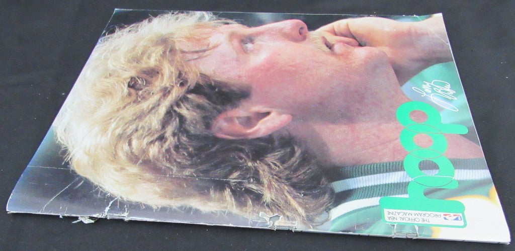 1984-85 hoop NBA Game Program Larry Bird 186117