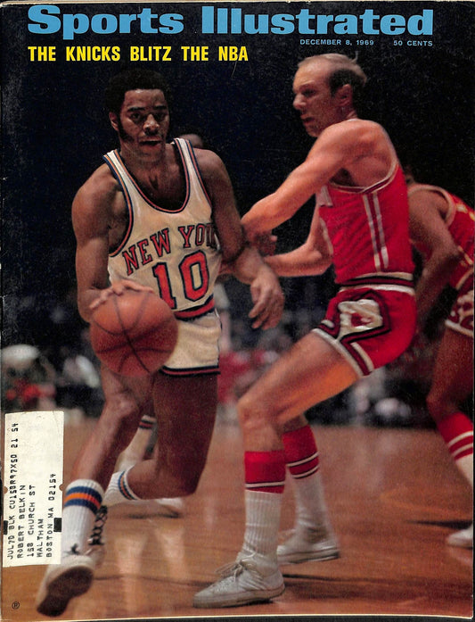 Walt Frazier New York Knicks December 8 1969 Knicks Blitz NBA 180714