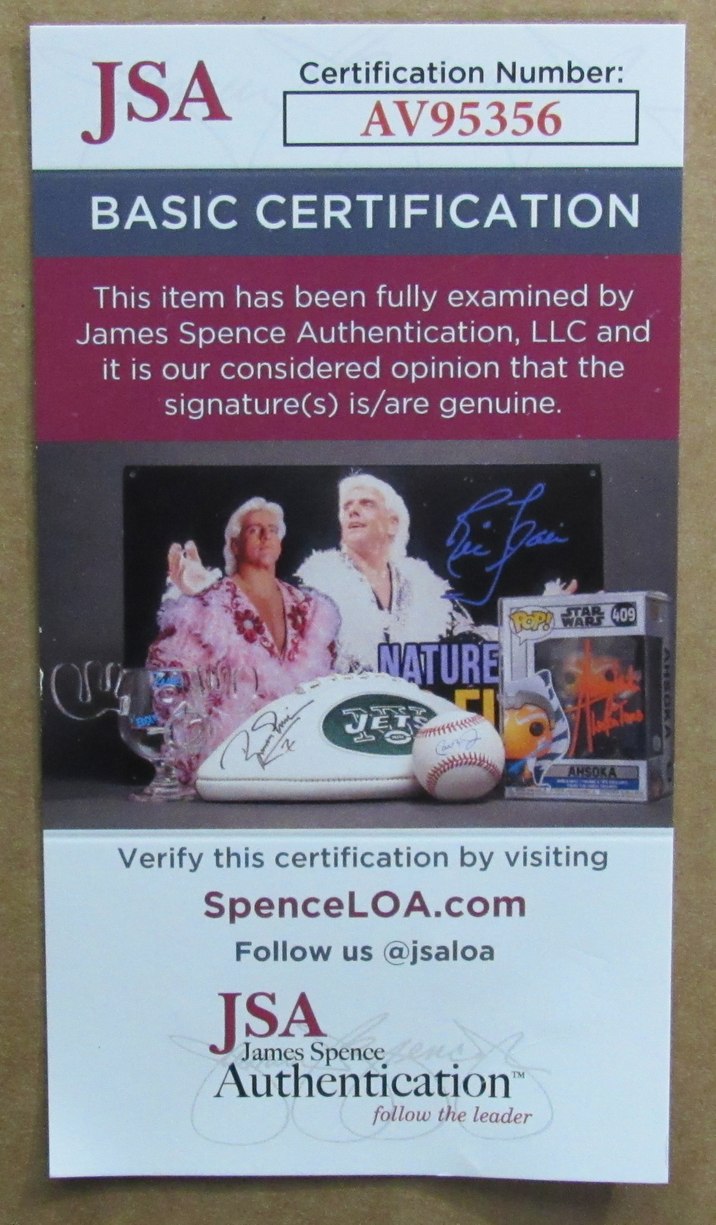 Michael Richard Signed Card w/ Photos/License Plate "Seinfeld" Framed JSA 192130