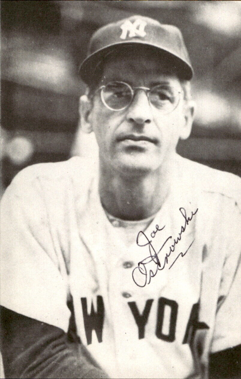 Joe Ostronski Yankees d. 2003 Signed/Autographed 3x5  Photo 178693