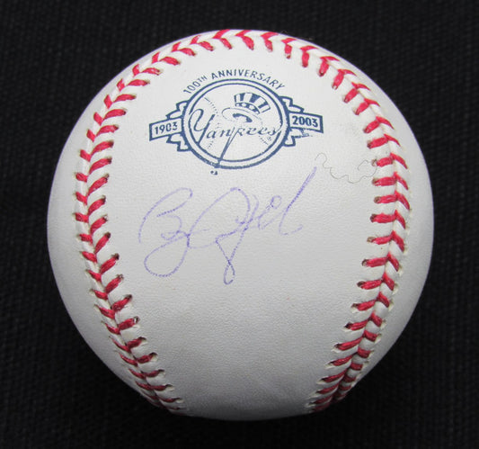 Bob Ojeda Signed/Auto Yankees 100th OML Baseball JSA  186726