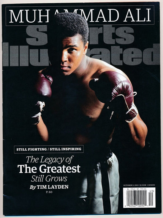 October 5, 2016 Muhammad Ali Sports Illustrated Magazine NO LABEL 170696