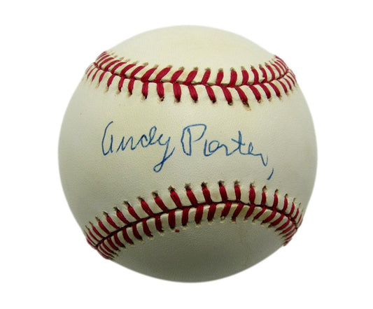 Andy Andrew Porter Signed ONL Baseball Negro League Indianapolis Clowns PSA/DNA