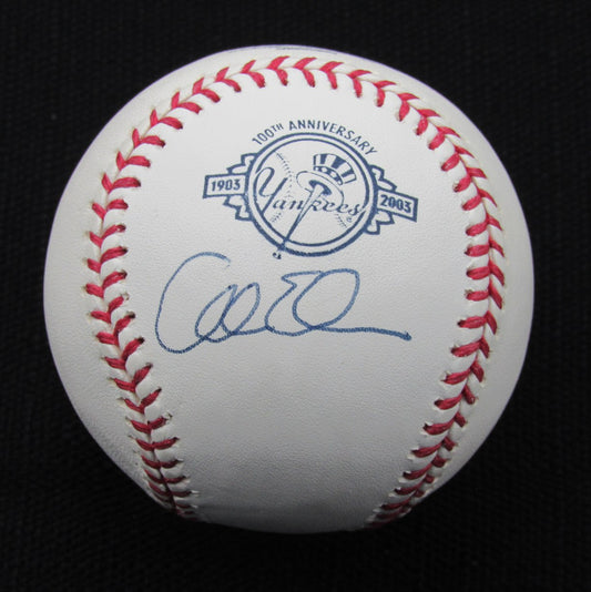 Alan Embree Signed/Auto Yankees 100th OML Baseball JSA 186675
