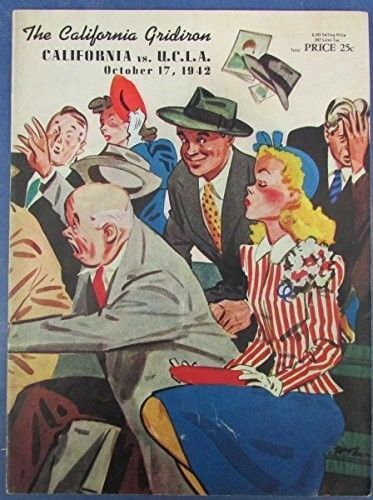 1942 The California Gridiron California v. UCLA Program 127021