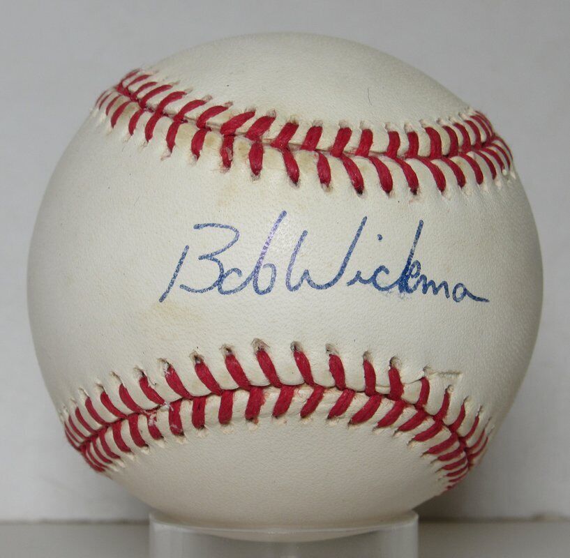 Bob Wickman Cleveland Indians Autographed/Signed OAL Baseball