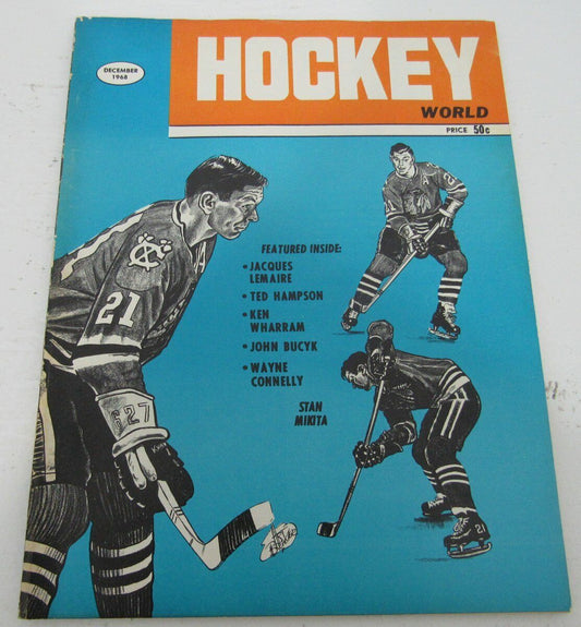 Hockey World Magazine December 1968 Mikota, Lemaire, Wharram feature 143166