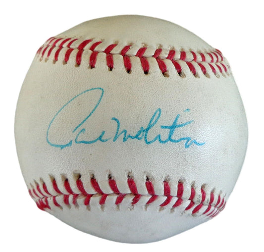 Paul Molitor HOF Autographed PRO 100 Baseball Milwaukee Brewers JSA 180156