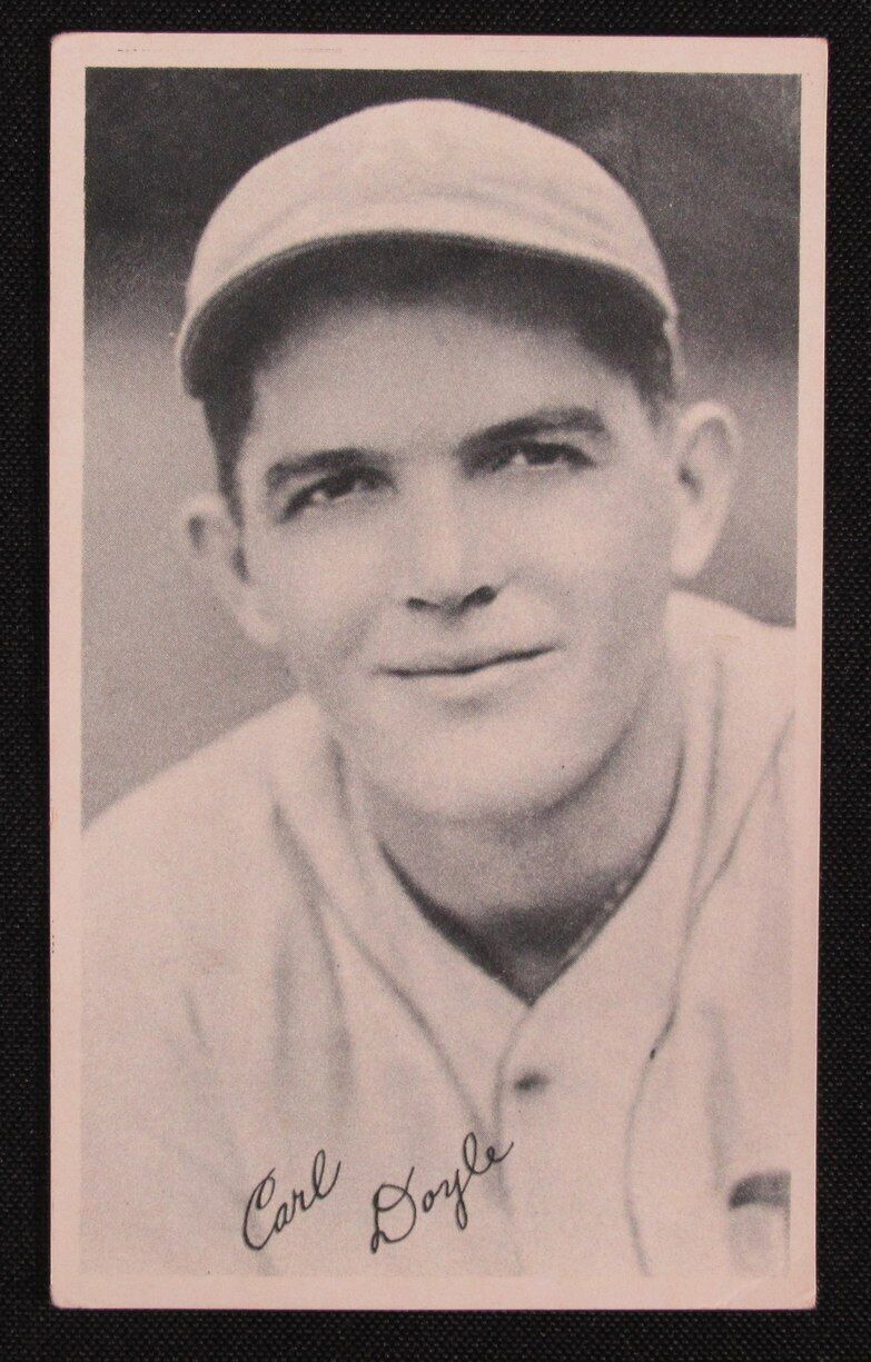 1936 National Chicle Baseball Fine Pen Premium R313 Carl Doyle Phila Athletics