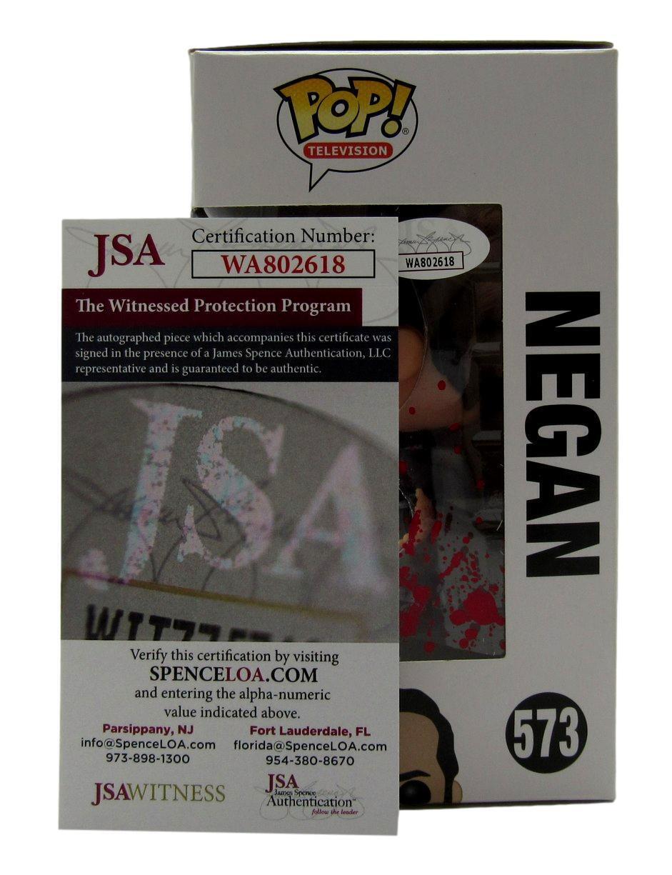 Jeffrey Dean Morgan Autographed Funko Pop! #573 "The Walking Dead" JSA 179423