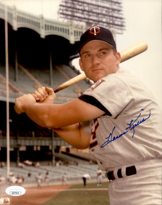 Harmon Killebrew HOF Signed/Autographed 8x10 Photo Minnesota Twins JSA 191376