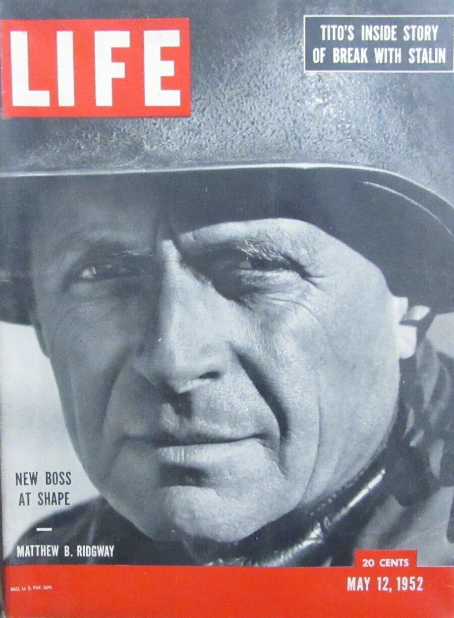 Vintage LIFE Magazine May 12, 1952 - General Matthew B. Ridgway 164705