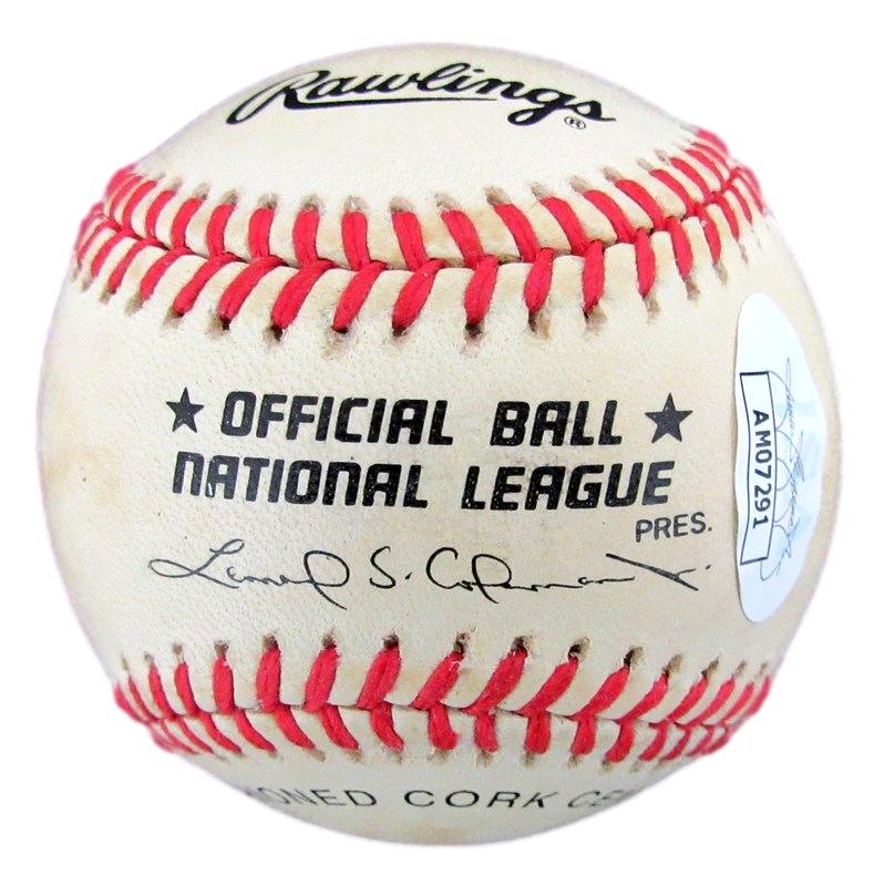 Tommy Helms Autographed/Inscribed "ROY - 1966" ONL Baseball Reds JSA 182611