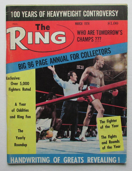 March 1974 The Ring Boxing Magazine Annual Heavyweight Contenders 167878