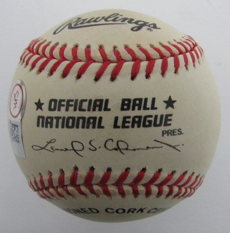 David Doster Phillies Signed Rawlings ONL Baseball Sports Memorabilia 141395