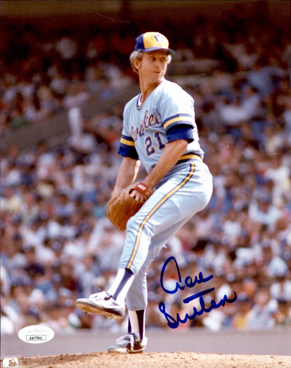 Don Sutton HOF Signed/Autographed 8x10 Photo Milwaukee Brewers JSA 191103