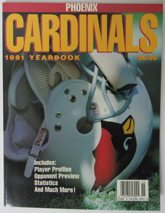 1991 Phoenix Cardinals NFL Football Yearbook 145525