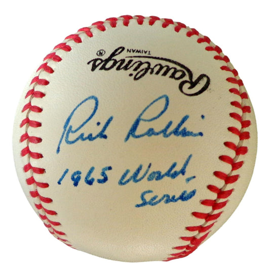 Rich Rollins Autographed/Inscribed OML Baseball Minnesota Twins 179884