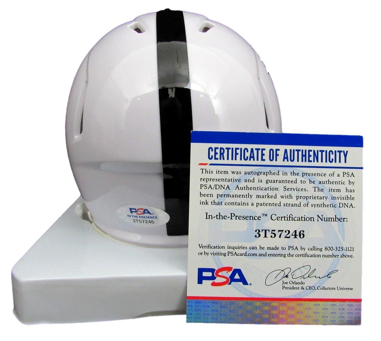 Kaytron Allen Autographed Speed Mini Football Helmet Penn State PSA/DNA 178030