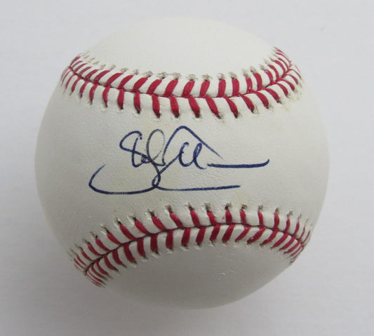 Shelley Duncan Autographed OML Baseball Cleveland Indians 180543