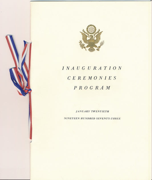 1973 Presidential Inauguration Program & Docs 1/20/1973 Richard Nixon 147383