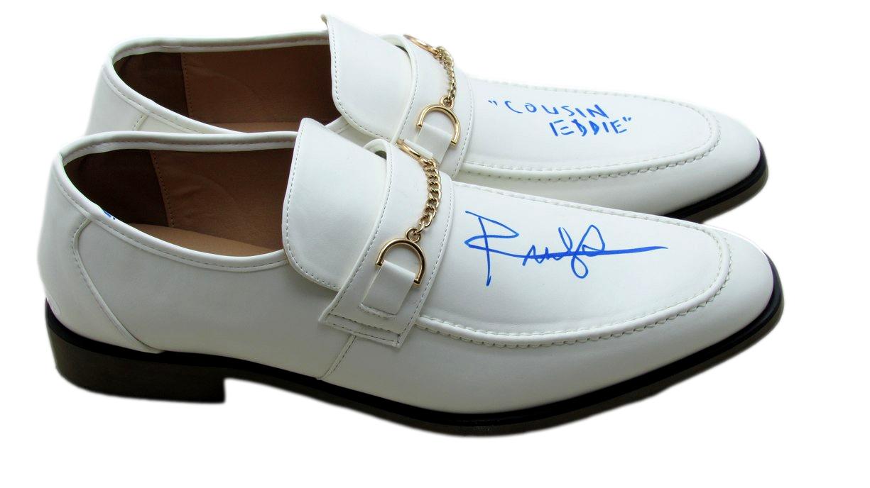 Randy Quaid Autographed White Shoes Cousin Eddie "Christmas Vacation" JSA 186278