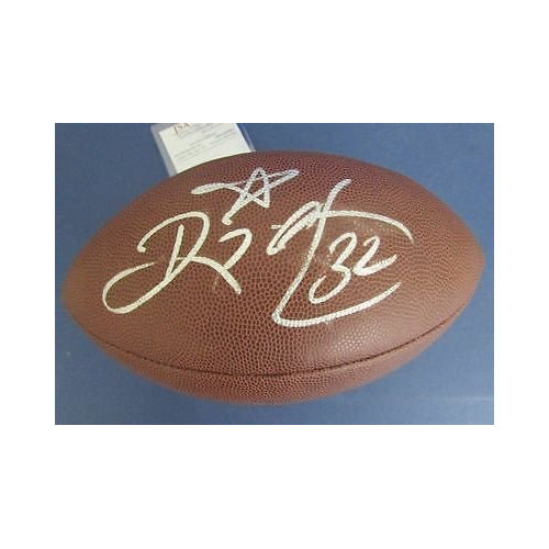 Ricky Watters Philadelphia Eagles Autographed/Signed Logo Football JSA W510924