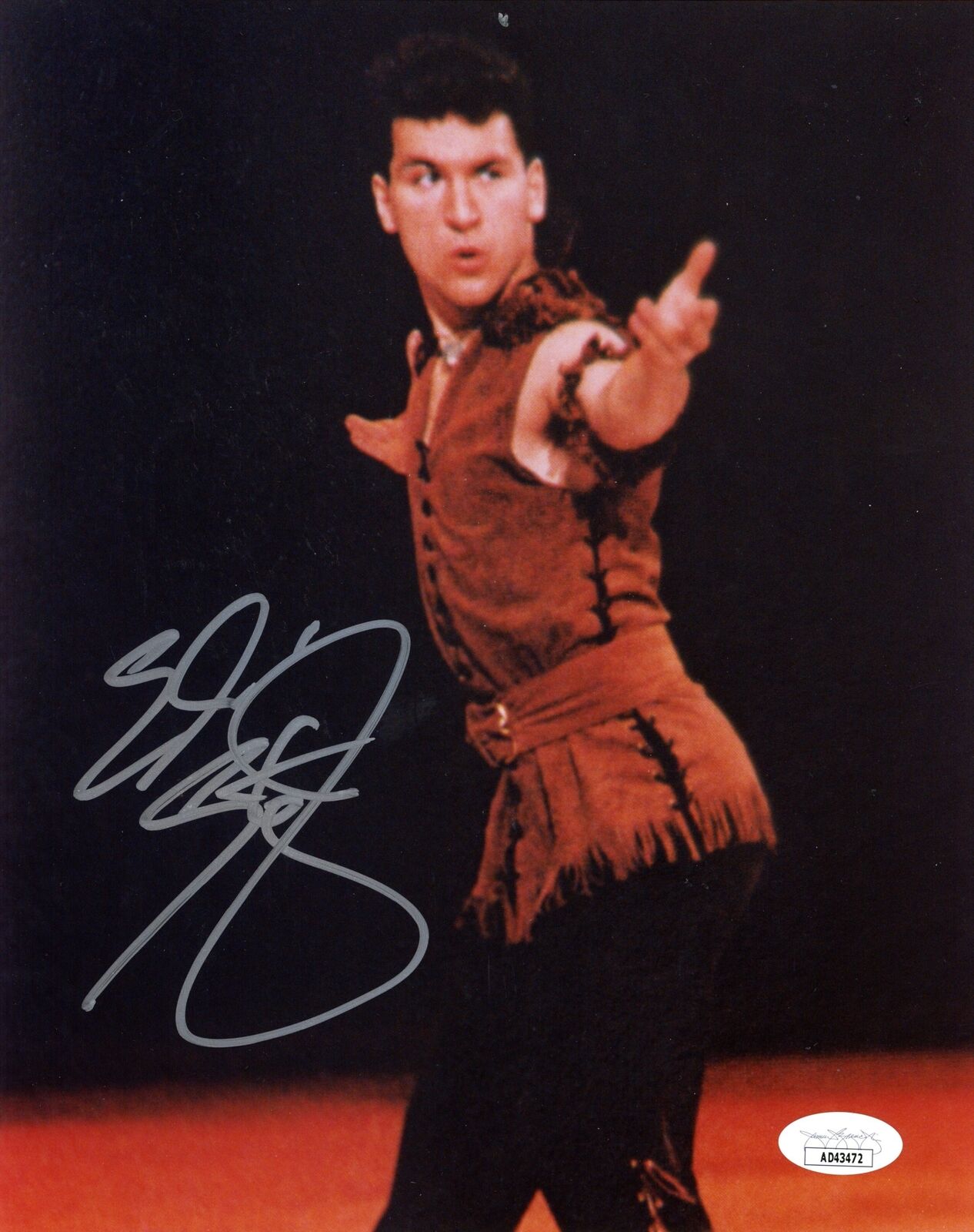 Elvis Stojko Autographed 8x10 Photo Olympic Canada Figure Skating JSA