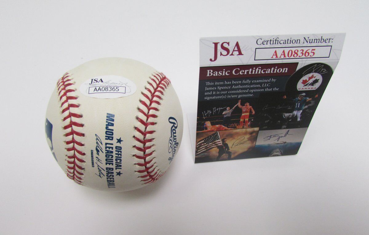 Brett Myers Phillies Signed OML Baseball JSA 138263