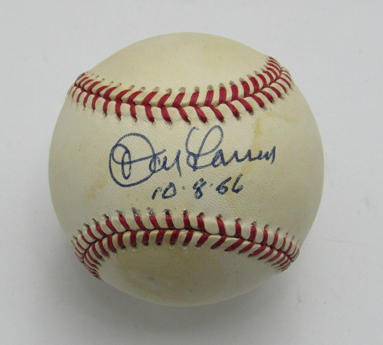 Don Larsen Signed/Inscribed OAL Baseball New York Yankees PSA/DNA 191705