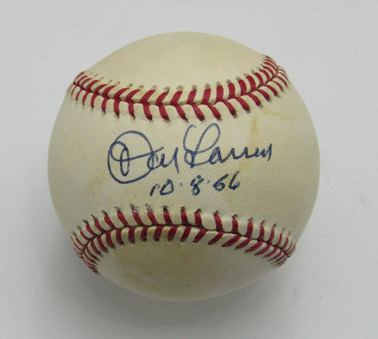 Don Larsen Signed/Inscribed OAL Baseball New York Yankees PSA/DNA 191705