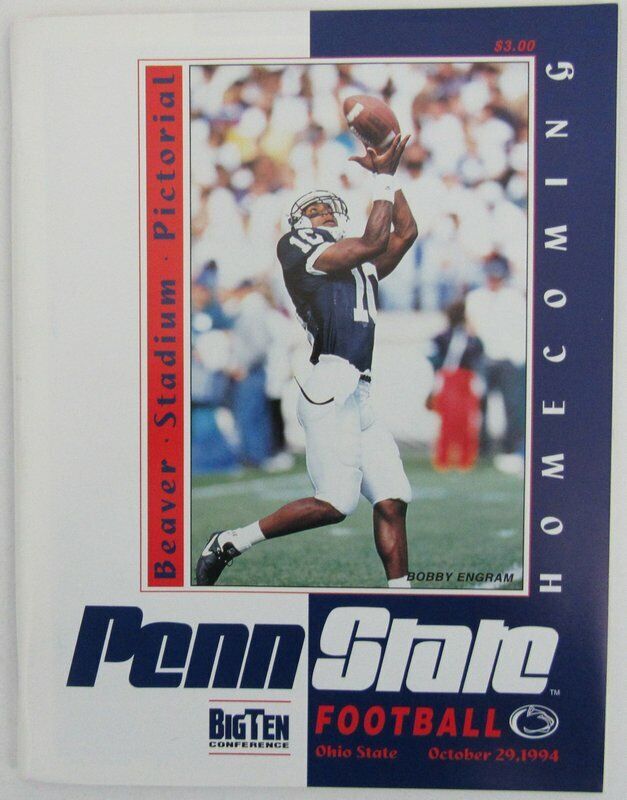 Lot of 9 1994 Penn State Nittany Lions Football Program 138908