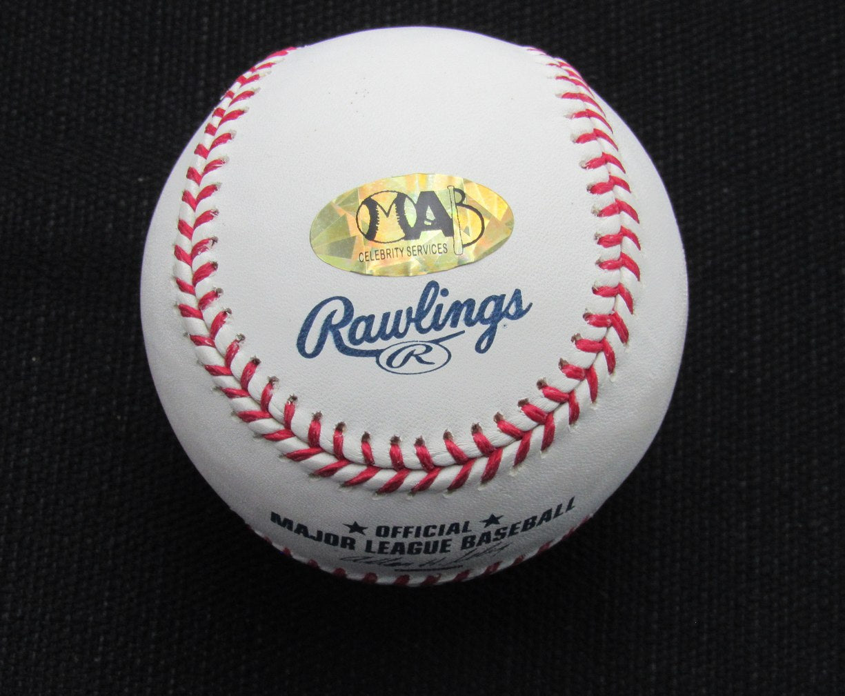Roberto Kelly Signed/Auto Yankees 100th OML Baseball MAB Inscr 187109