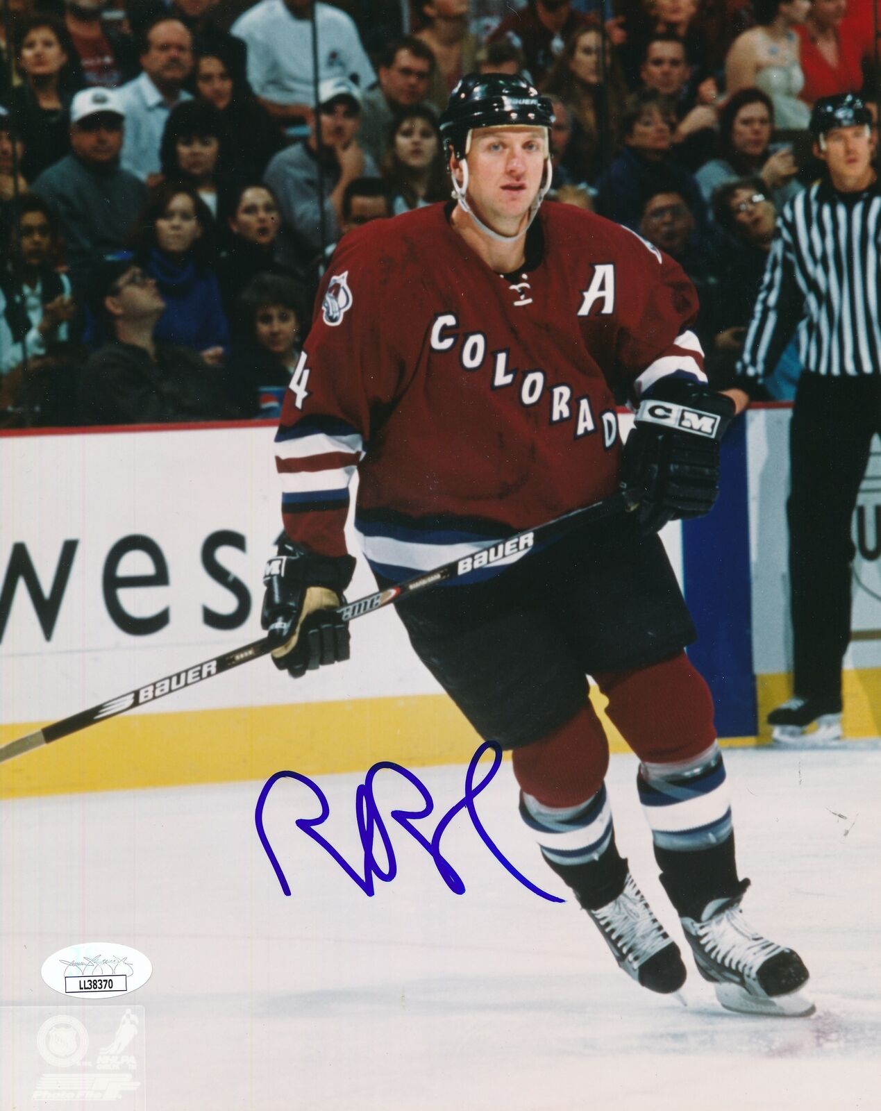 Rob Blake HOF Colorado Avalanche Signed/Autographed 8x10 Photo JSA 157760