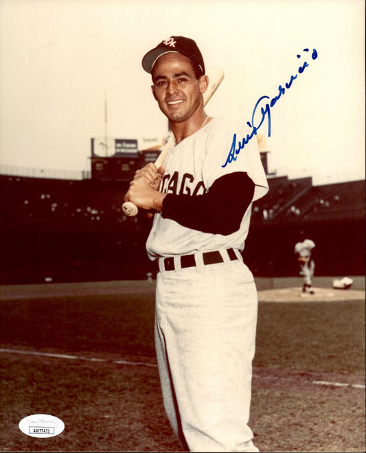 Luis Aparicio HOF Signed/Autographed 8x10 Photo Chicago White Sox JSA 191550
