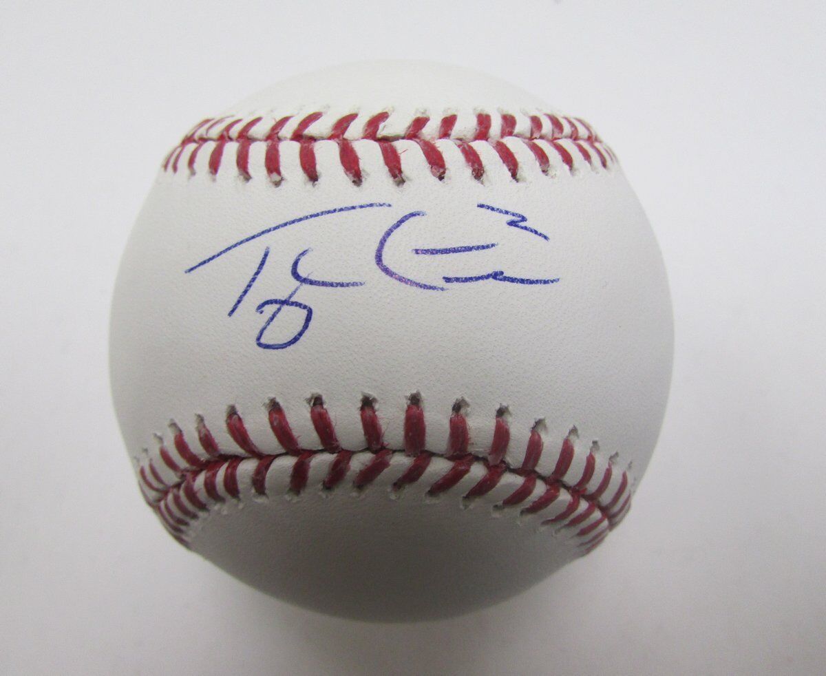 Tyler Goeddel Phillies Signed/Autographed OML Baseball 139409