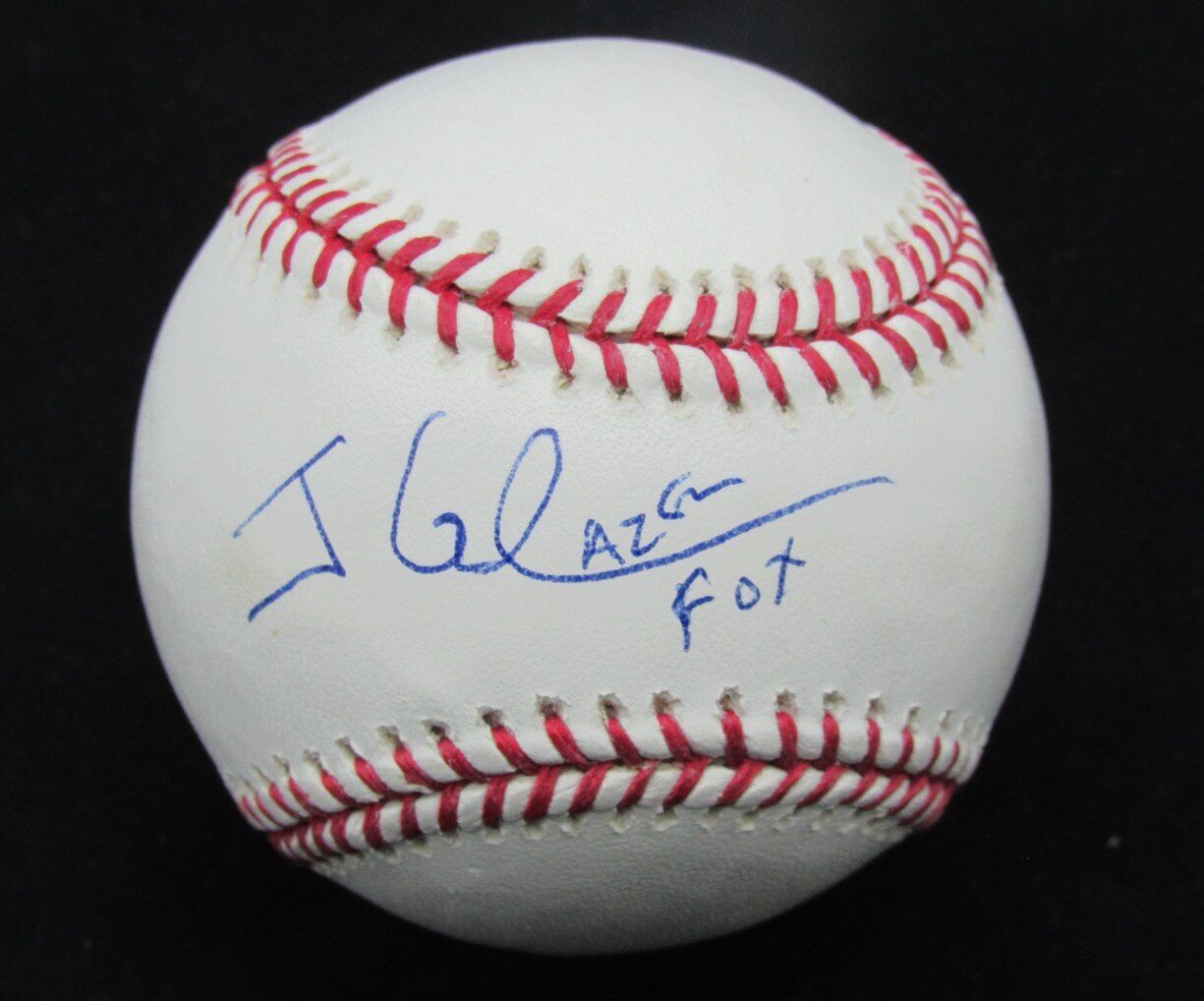 Jay Glazer Autographed/Inscribed "Fox" OML Baseball TV Personality