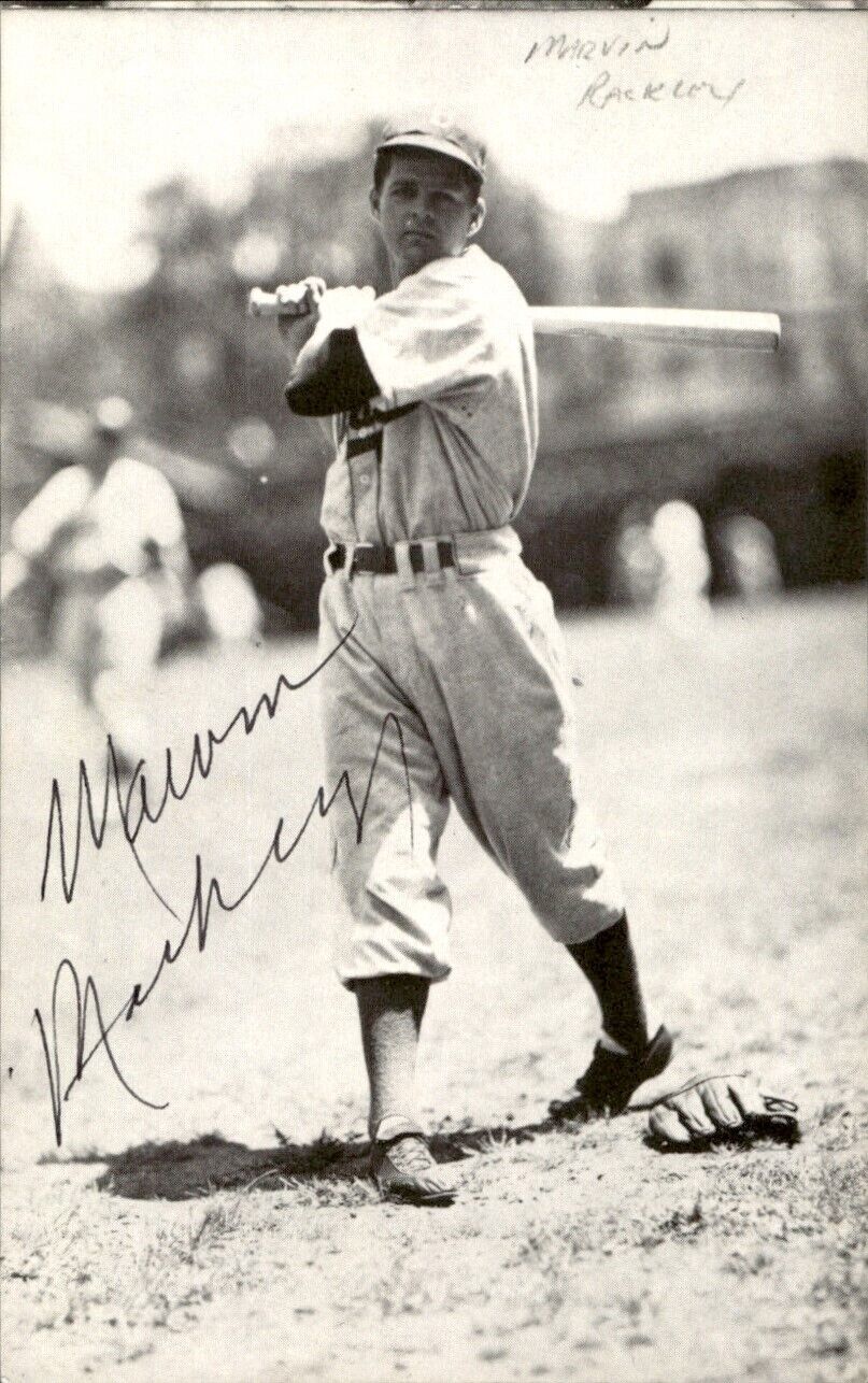Marv Rackley Dodgers Signed/Autographed 3x5  Photo 178734