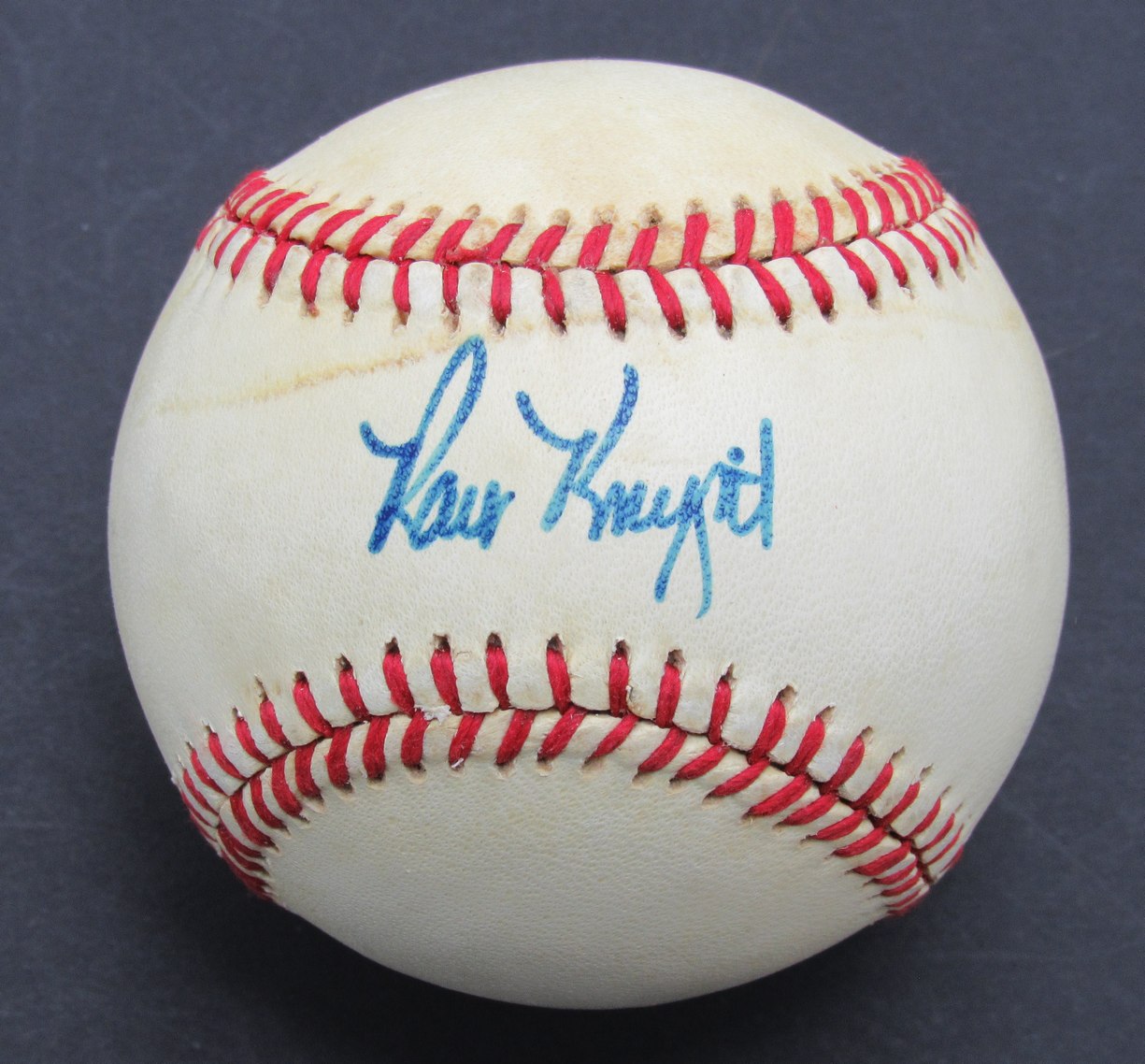 Ray Knight Mets/Reds Signed/Autographed Rawlings ONL Baseball JSA 189853